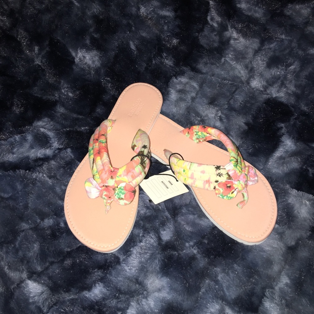 Floral sandals